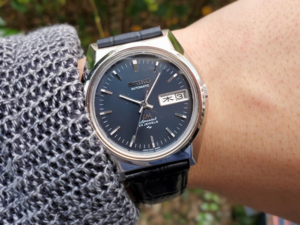 セイコー ロードマチック スペシャル 5206-6081 23石 自動巻 OH済 昭和