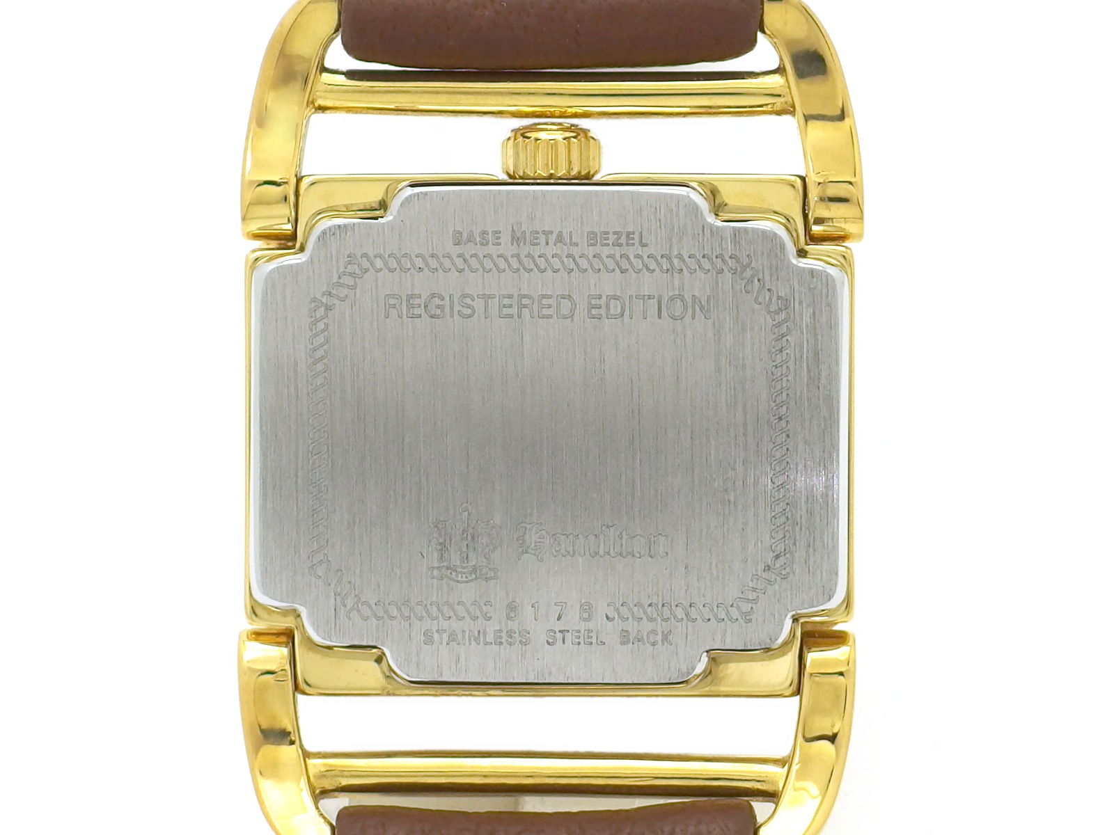 ハミルトン コントアー レジスタードエディション 6176 金メッキ