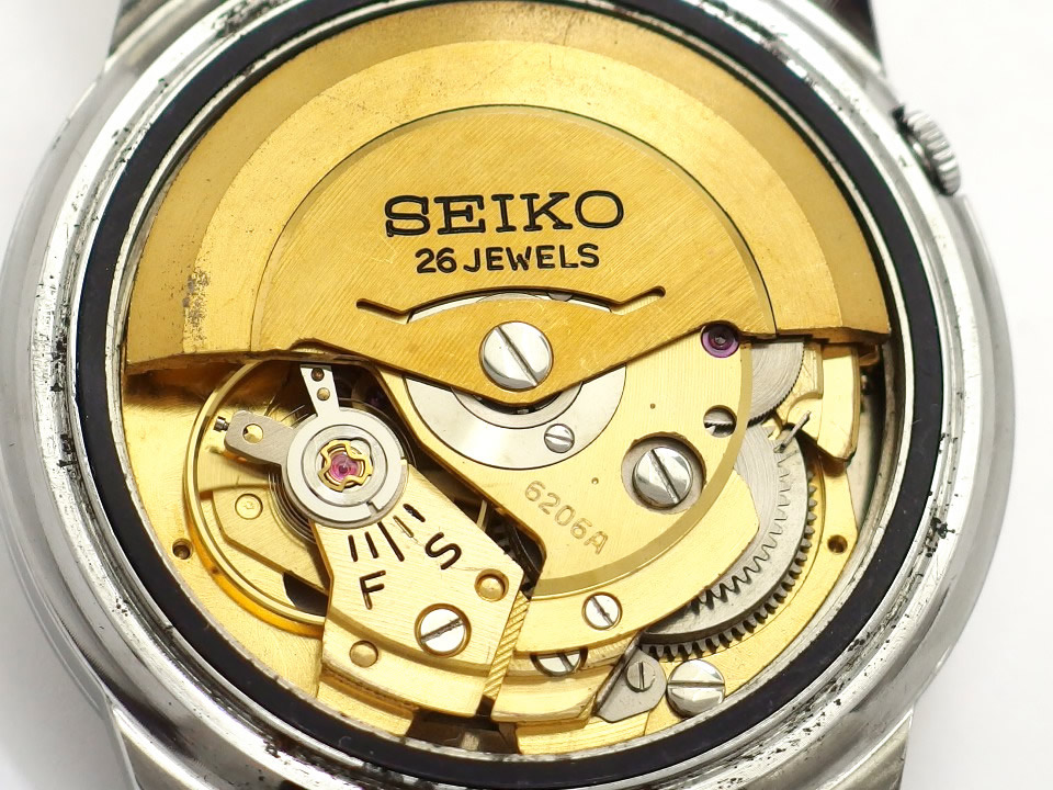 セイコー マチック ウィークデーター 6206-8990 AD文字盤 Cal.6206A 26