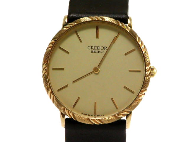 1979年8月製 セイコー クレドール 18金 クオーツ HHG604
