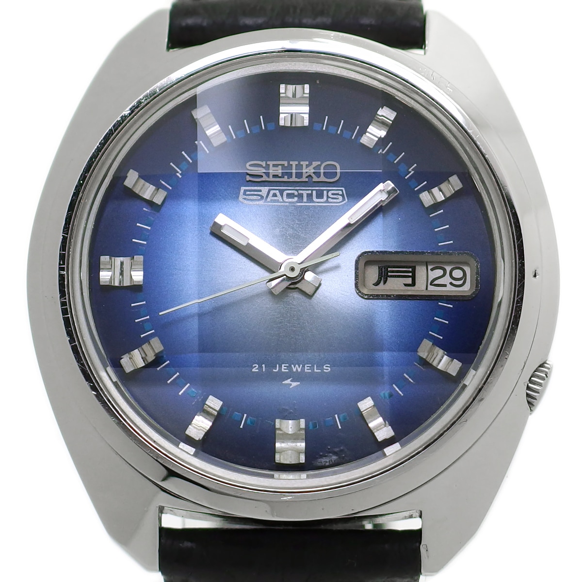 セイコー ファイブアクタス 7019-7210 新品9面カットガラス 自動巻 OH