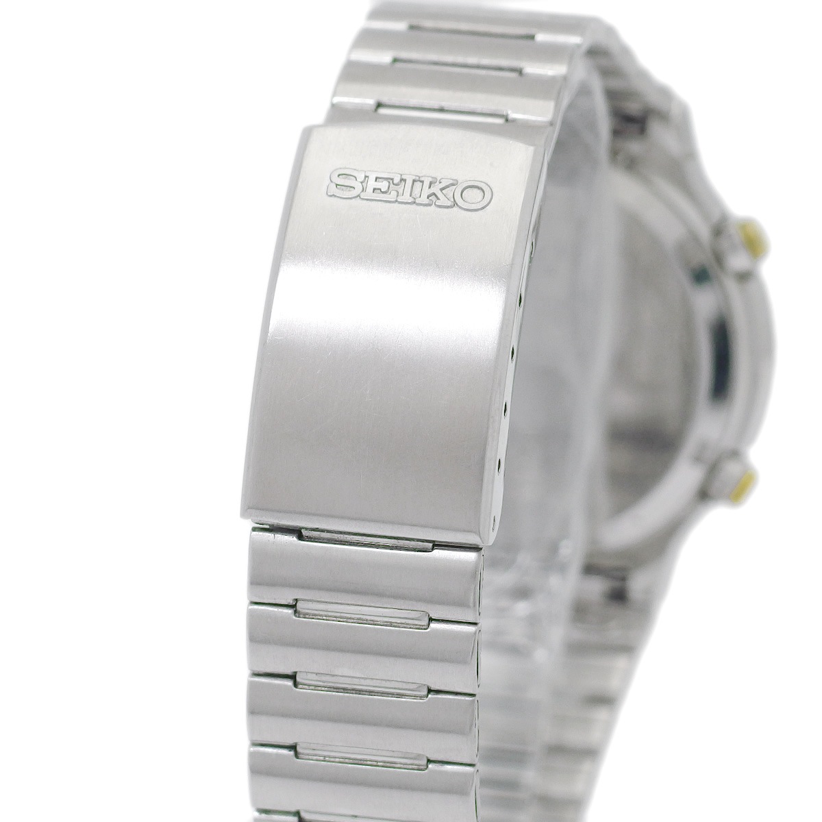 セイコー ムーンフェイズ クロノグラフ SJH010 7A48-7000 クオーツ