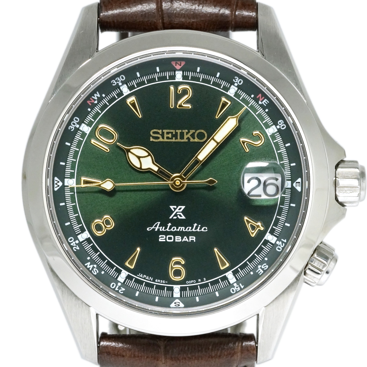 セイコー メカニカル アルピニスト グリーン文字盤 SBDC091 6R35-00E0