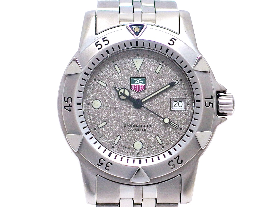 タグホイヤー プロフェッショナル 200m WD1211-K-20 グレー文字盤