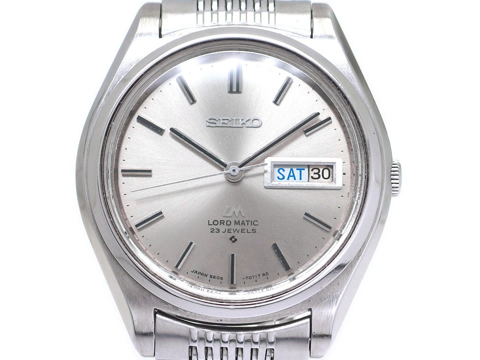 セイコー ロードマチック 5606-7070 純正ブレスレット 自動巻 OH
