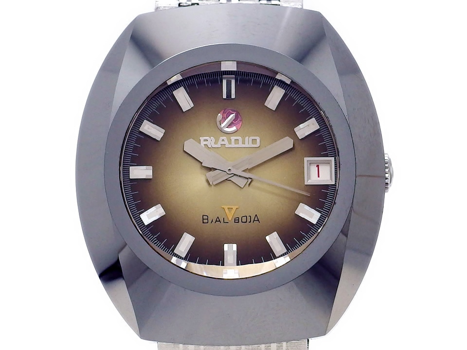 ラドー バルボアV 超硬ケース カットガラス Cal.2782 自動巻 OH済 1970