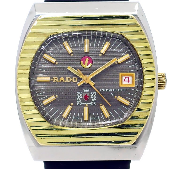 ラドー マスケティアⅥ 11962 Cal.2783 25石 自動巻 OH済 1970年代 Rado