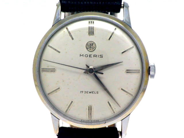 モーリス グランプリ 17石 手巻 スイス製 OH済 1950年代