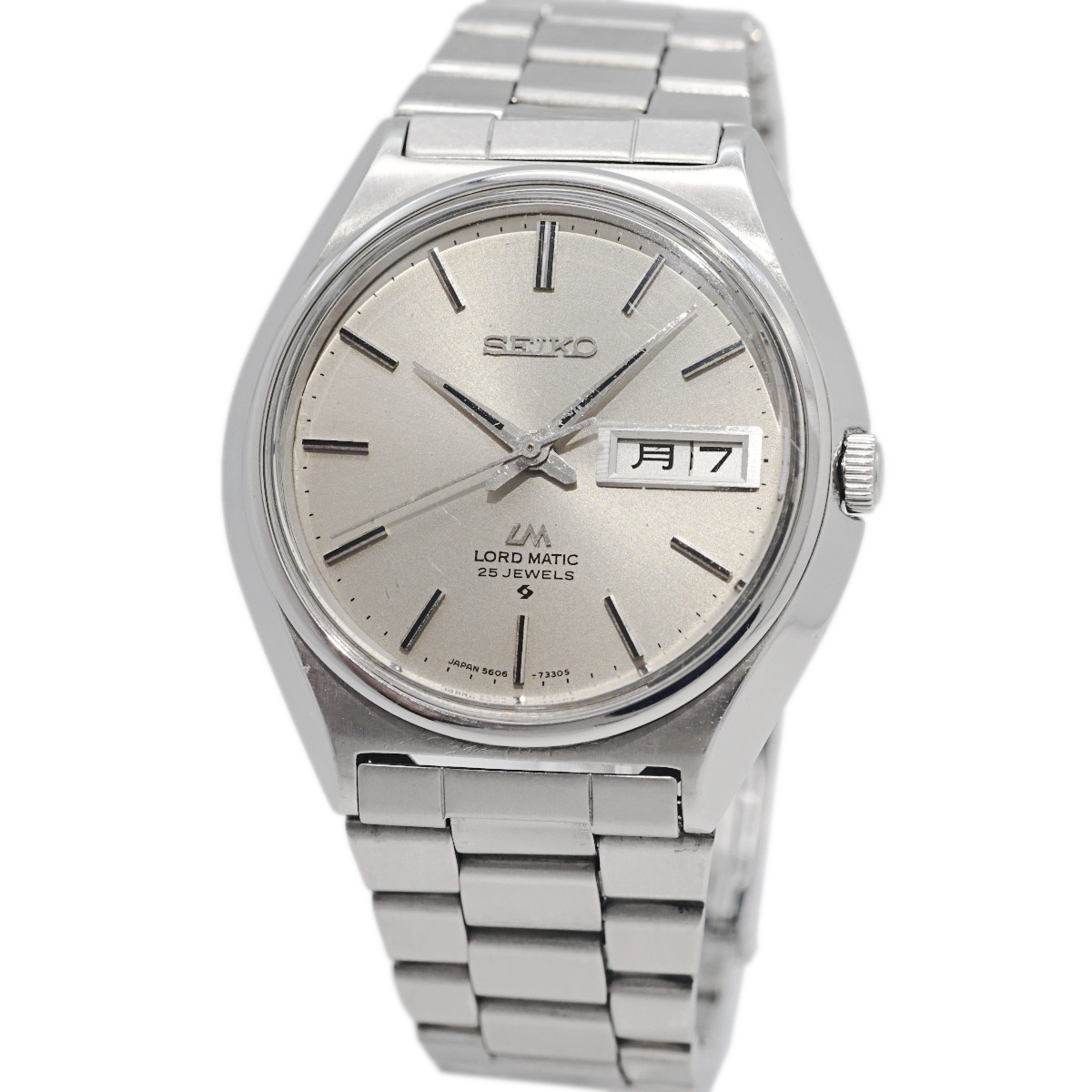 セイコー ロードマチック 5606-7010 ワンピースケース 自動巻 OH済
