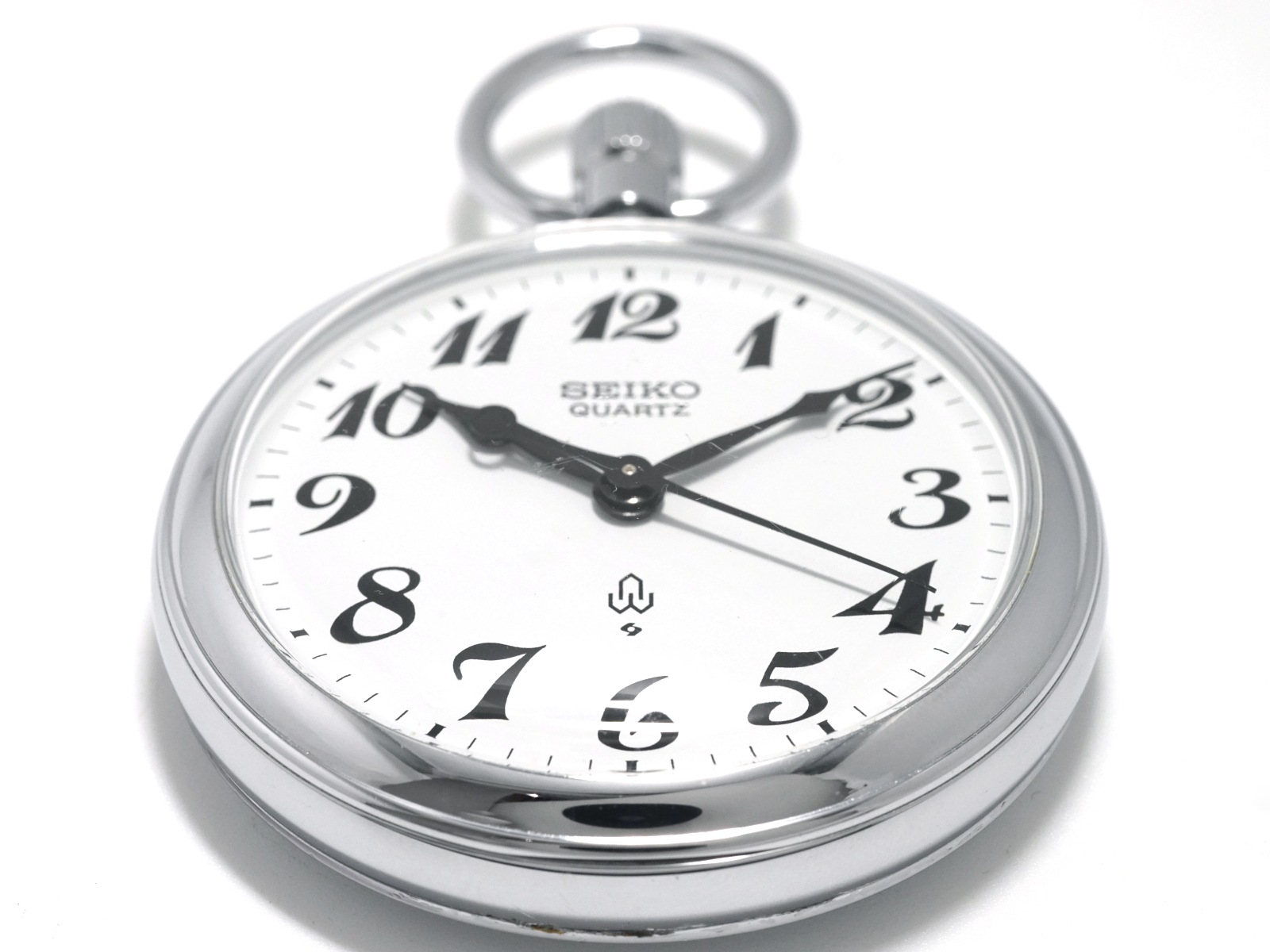 セイコー クオーツ 懐中時計 7550-0010 名古屋駅 武豊線開業100周年