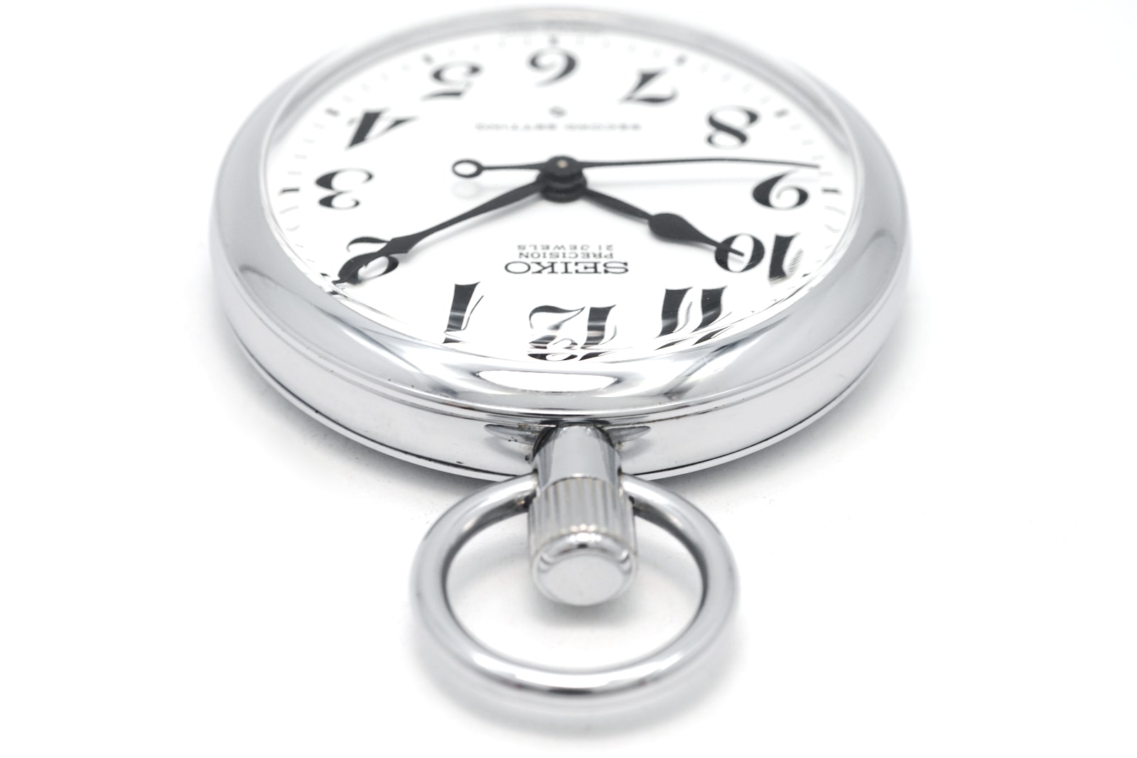 セイコー プレシジョン 懐中時計 6110-0010 Cal.6110A 21石 手巻 OH済