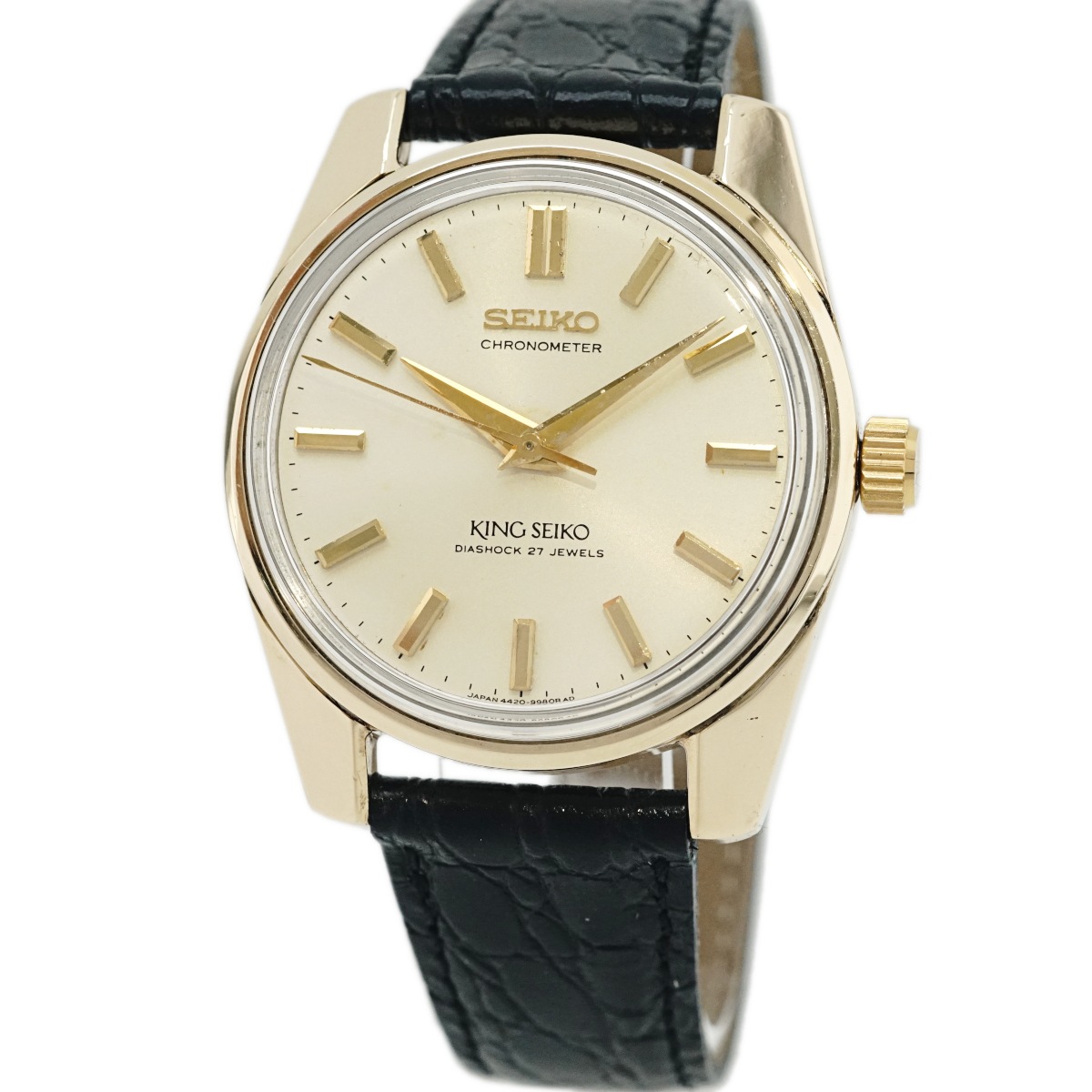 希少】キングセイコー クロノメーター 4420-9990 後期型 キャップ