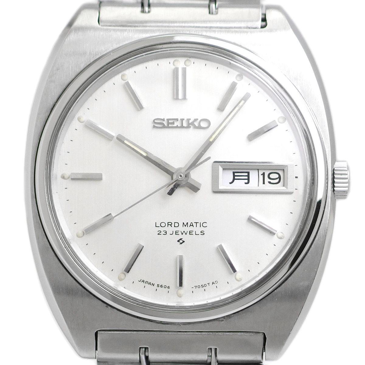 セイコー ロードマチック 5606-7050 トノー型ケース 初期 LMロゴなし