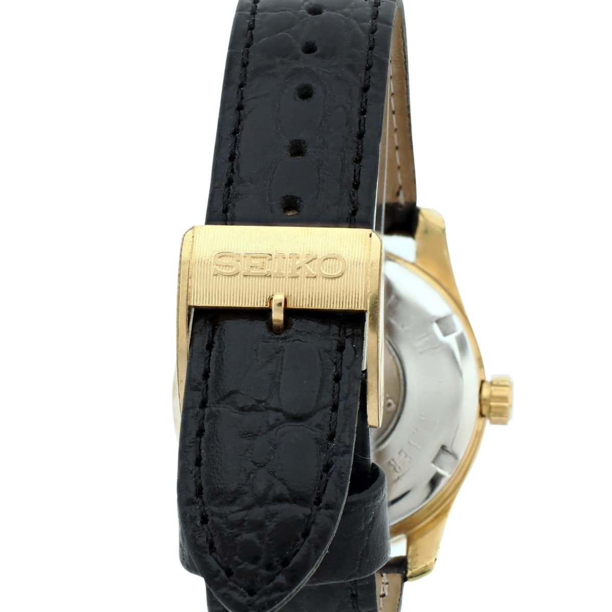 キングセイコー 4402-8000 金メッキ 44KSデイト 前期型 盾メダリオン