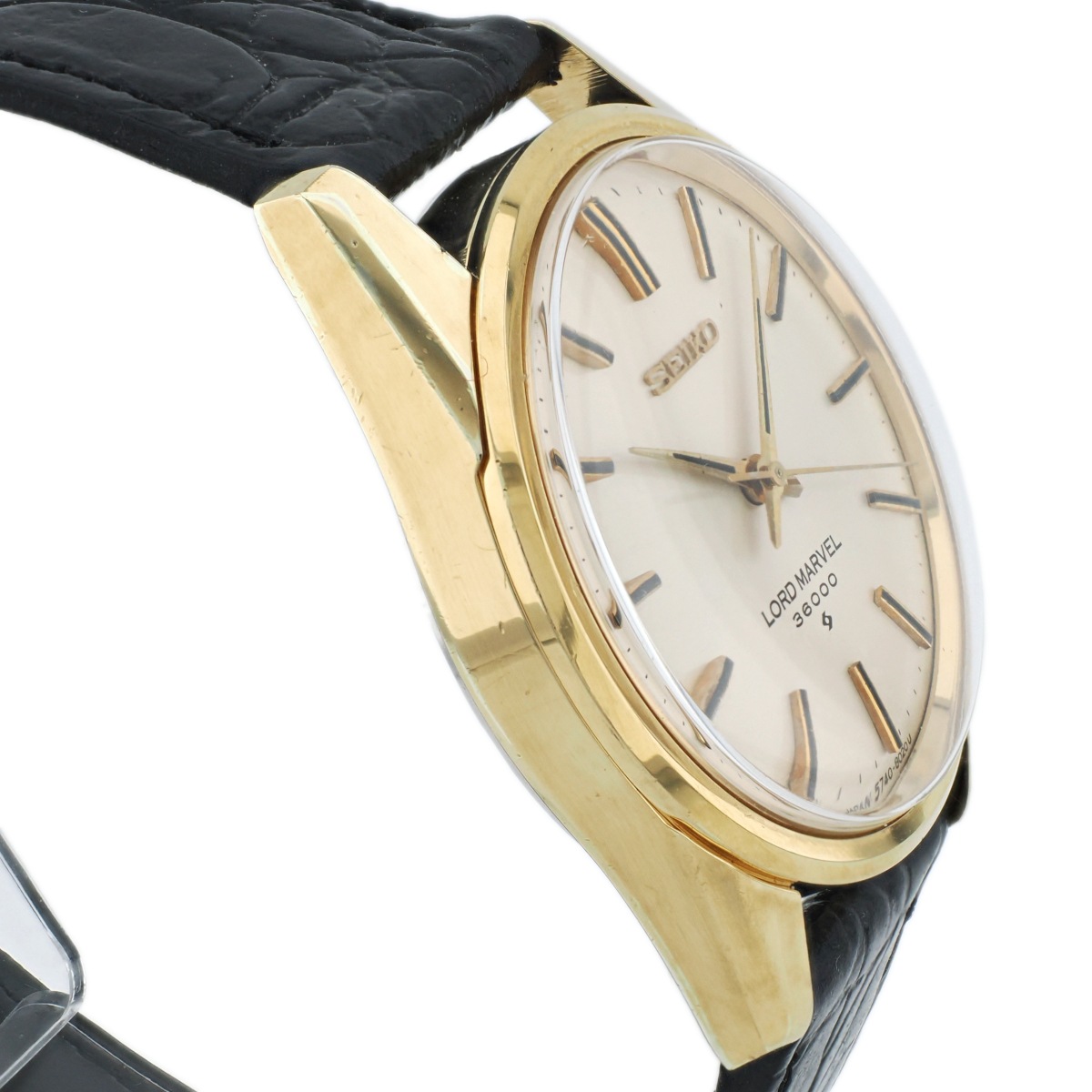 セイコー ロードマーベル 36000 5740-8000 金メッキ 手巻 OH済 昭和51