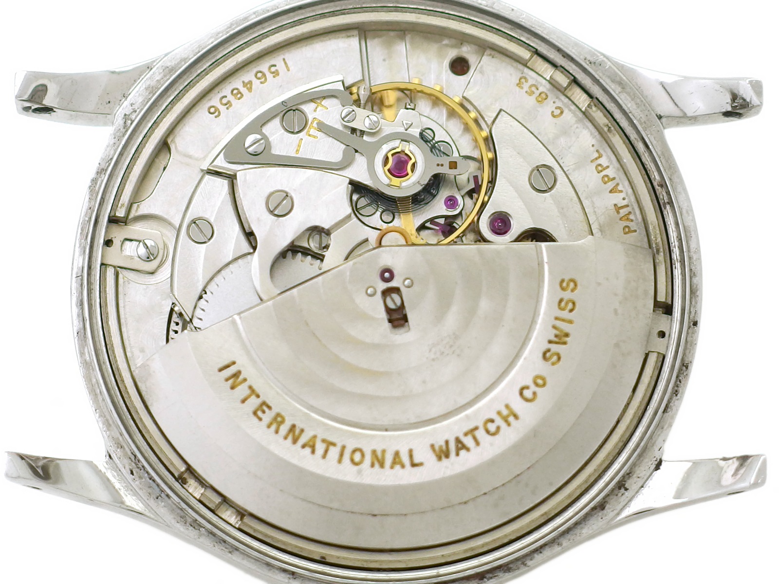 インターナショナル 魚リューズ Cal.853 自動巻 OH済 1962年製 IWC