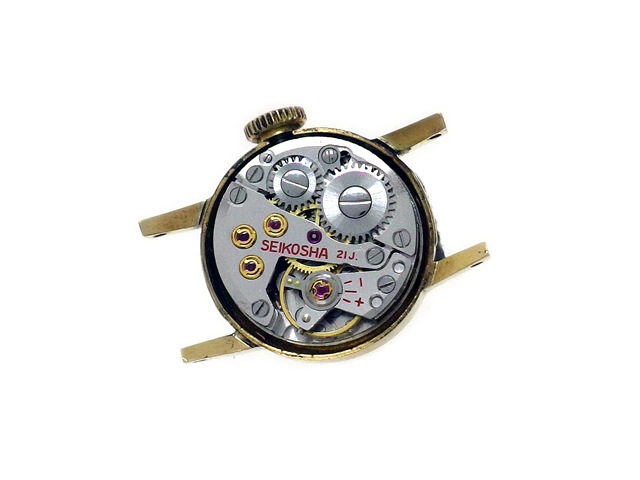 セイコー ユニバース 18K 6001 21石 手巻 OH済 1960年代