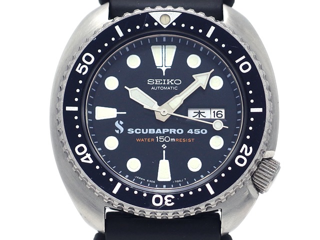 セイコー サードダイバー 150M スキューバプロ450 ダブルネーム 6306
