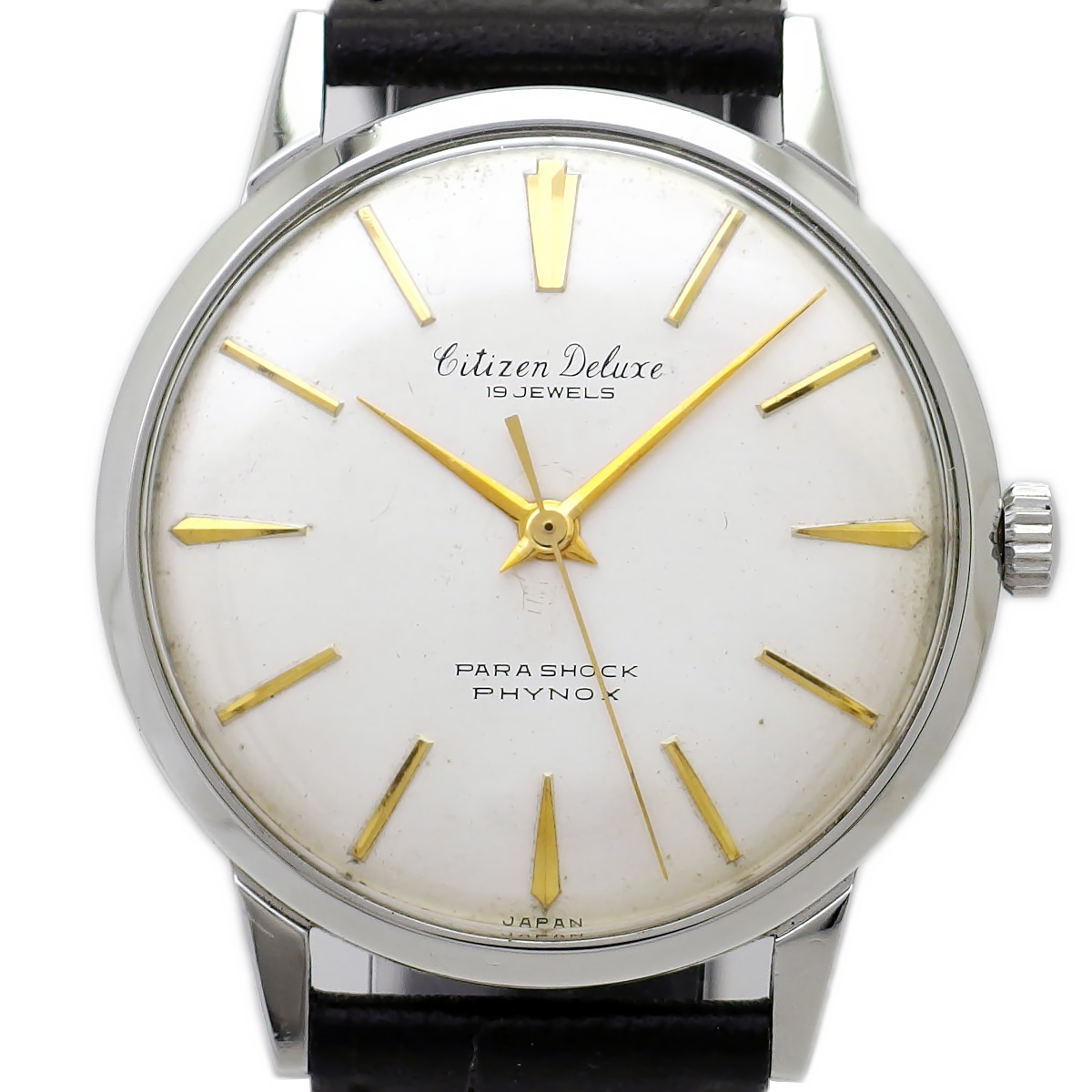 シチズン デラックス 5140201A Cal.079 19石 手巻 OH済 1960年製 Citizen
