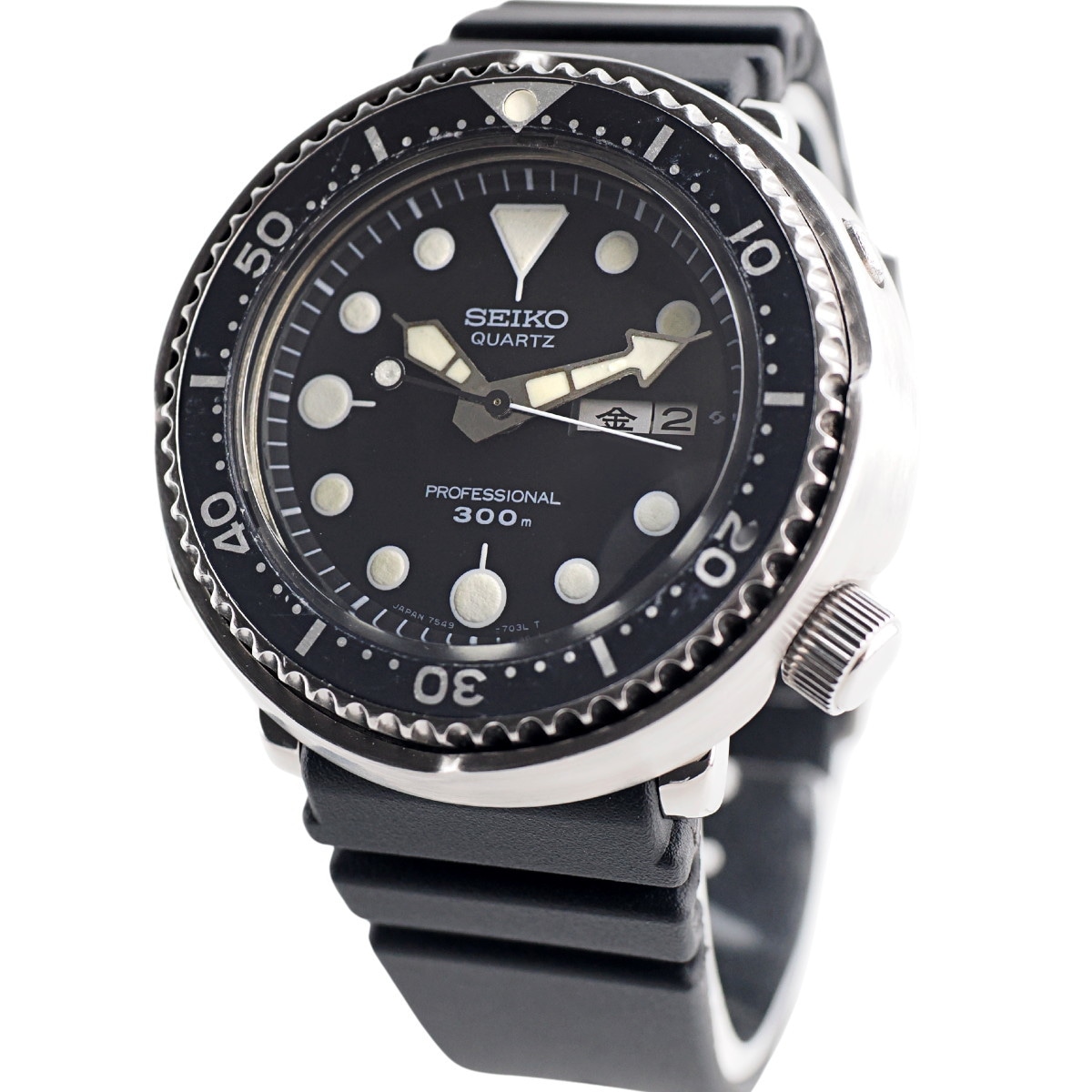 セイコー プロフェッショナルダイバー 300m 7549-7010 クォーツ