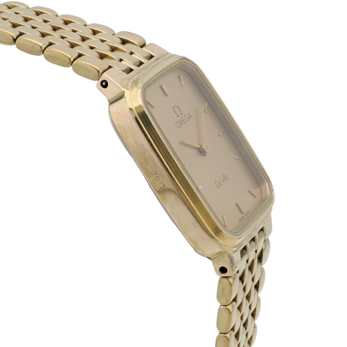 オメガ デヴィル レディース 金メッキ アンティーク 1375 クオーツ