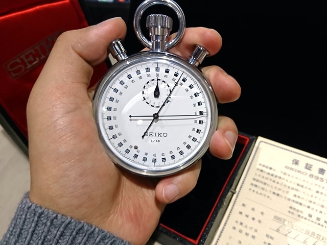 セイコー 89ST 1964年東京オリンピック公式ストップウォッチ 手巻 OH済