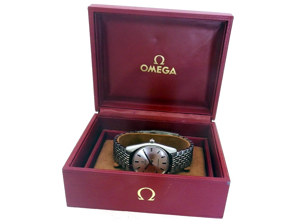 オメガ シーマスター 165.067 Cal.552 24石 自動巻 OH済 純正