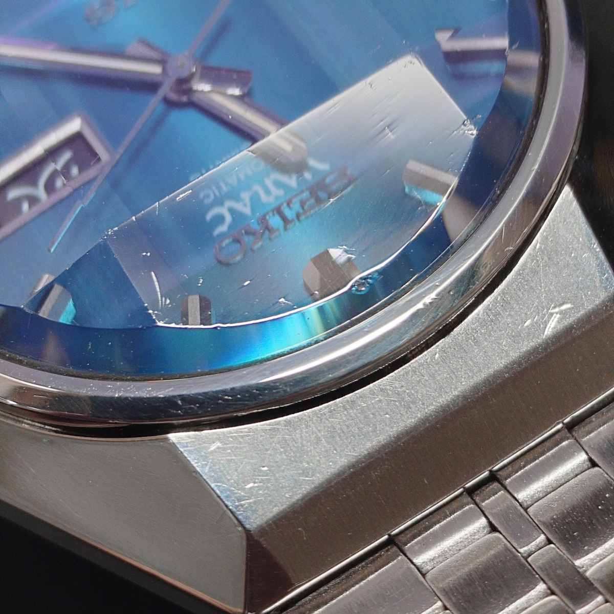 キングセイコー バナック 5626-723C 9面カットガラス 自動巻 OH済