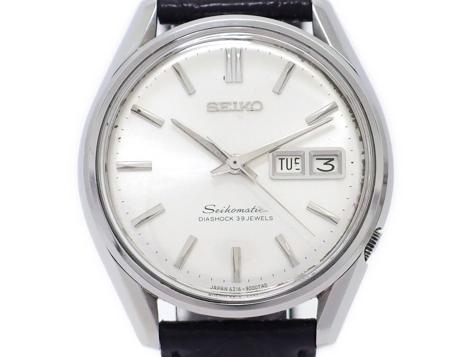 セイコー マチック ウィークデーター 6216-9000 Cal.6216A 39石 自動巻