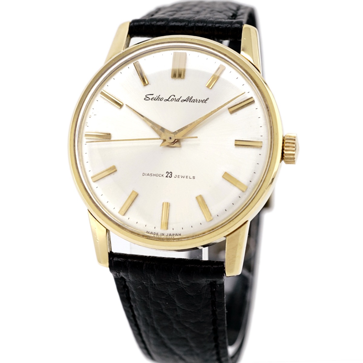 セイコー ロードマーベル 18金無垢 Ref.5740-1990 純正尾錠・箱付き