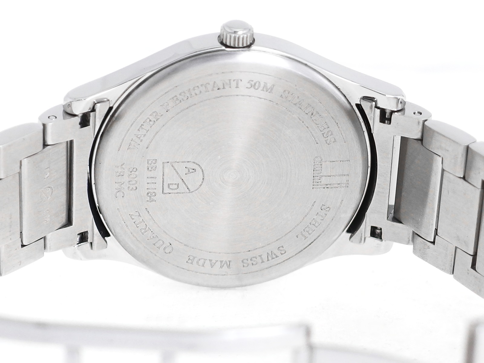 ダンヒル シティスケープ 8003 ホワイト文字盤 純正ブレスレット