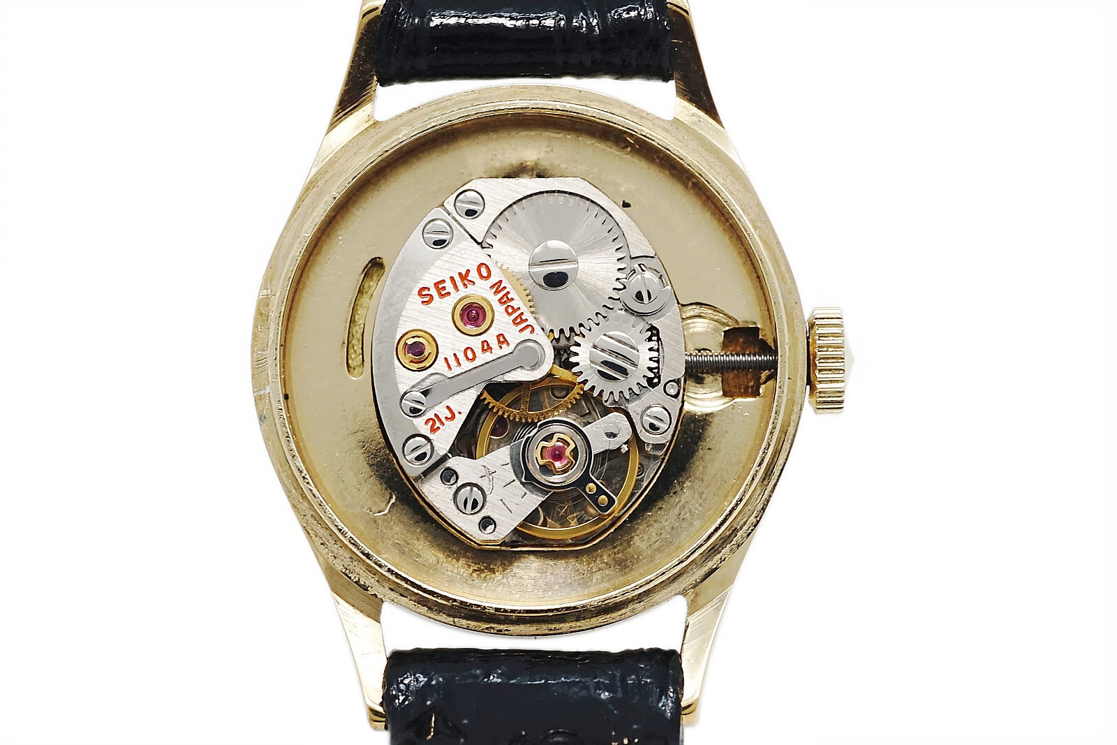 セイコー レディース 1104-0031 金メッキ Cal.1104A 21石 OH済 昭和50