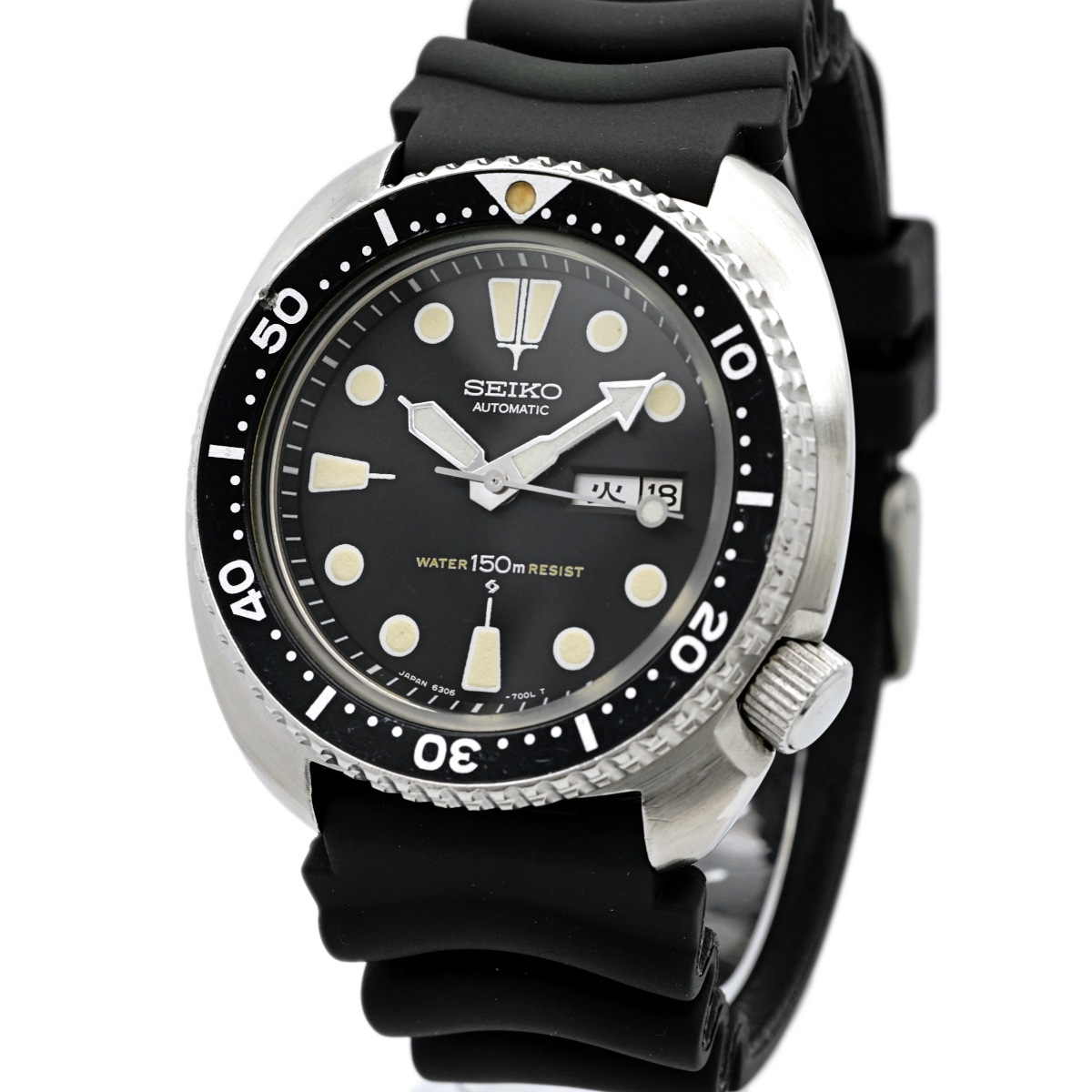 セイコー サードダイバー 6306-7001 国内仕様 新品ガラス Cal.6306A