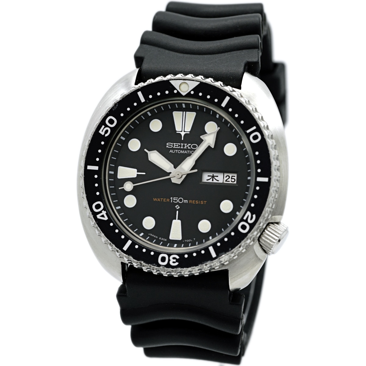 セイコー サードダイバー 6306-7001 国内仕様 新品ガラス Cal.6306A