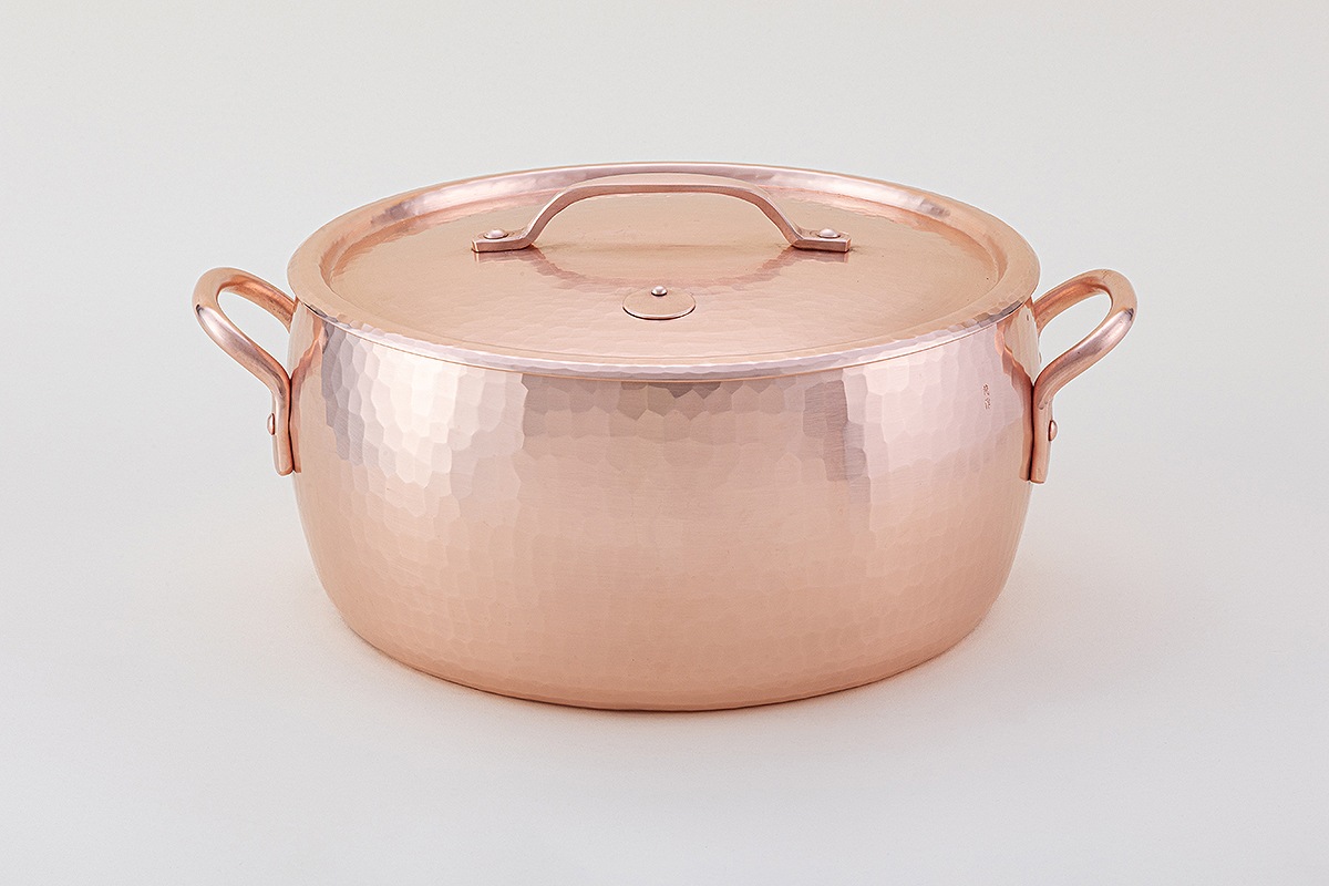 両手鍋（深型）（銅） | 鍋 | 鍛金工房 WESTSIDE33