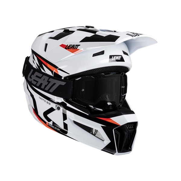 LEATT MOTO 3.5 ヘルメットキット ホワイト［SG規格］[MFJ公認