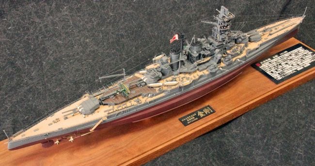 1/350 高速戦艦『金剛』ファインディティール完成品｜艦船模型の販売