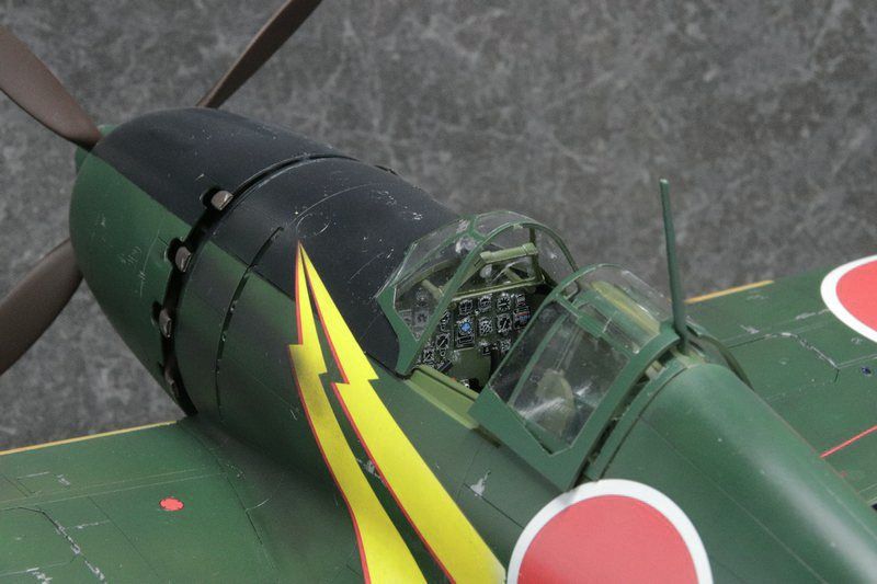 1/32三菱 J2M3 局地戦闘機 雷電 21型 完成品｜艦船模型の販売する