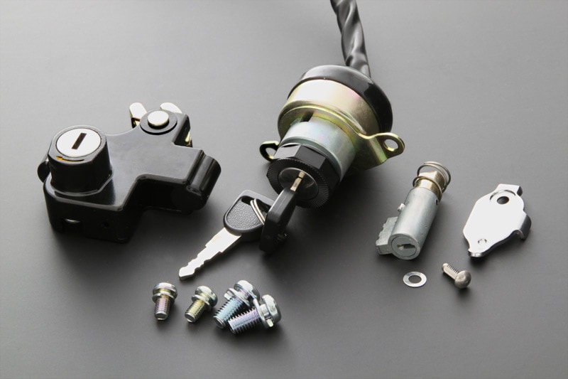 メインスイッチ＆ロックセット (イグニッション・シートロック