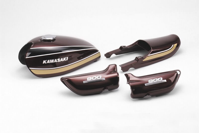 Z1/Z2 '75 Bモデル ＜玉虫マルーン＞ 外装4点セット (16L) | 車種から