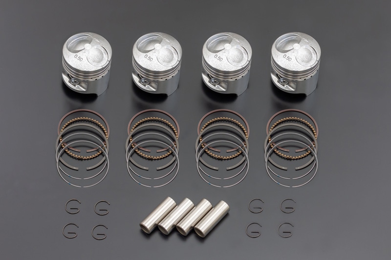 キャスティングピストンキット 1.0mmオーバーサイズ【Z400FX】 | 車種