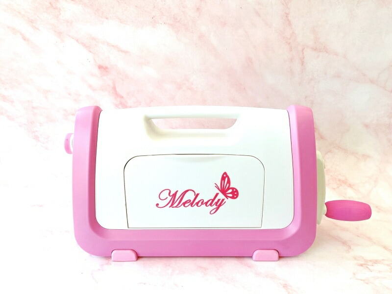 中型ダイカットマシン/メロディ プレートサイズA5 ダイヤル一つで簡単