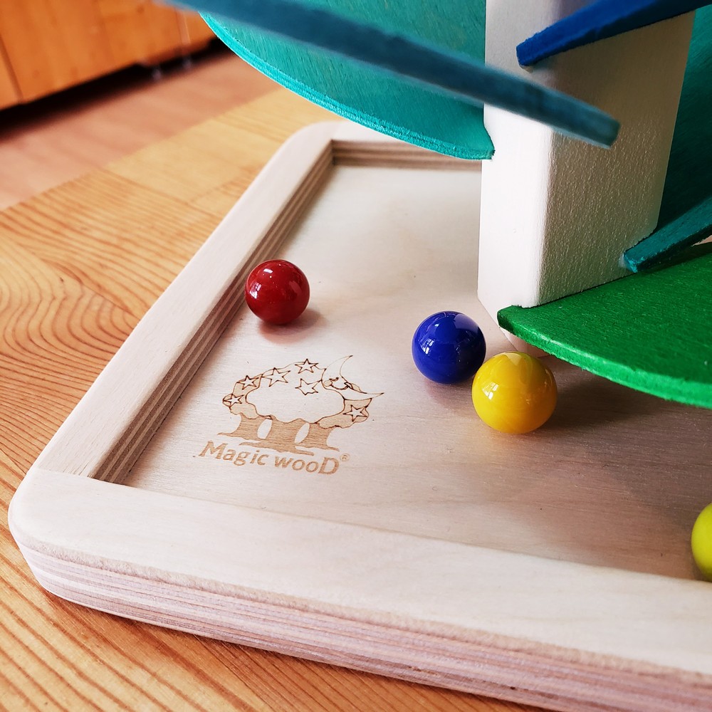 マジックウッド社 カラコロツリー S magic wood MDMTS 木のおもちゃ