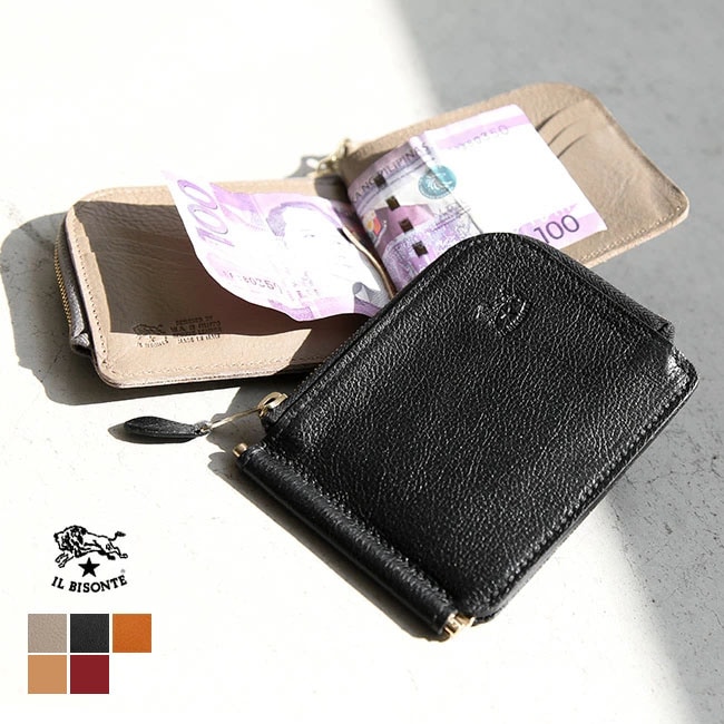 ◇【国内正規販売店】[54152309840]IL BISONTE(イルビゾンテ) 二つ折り