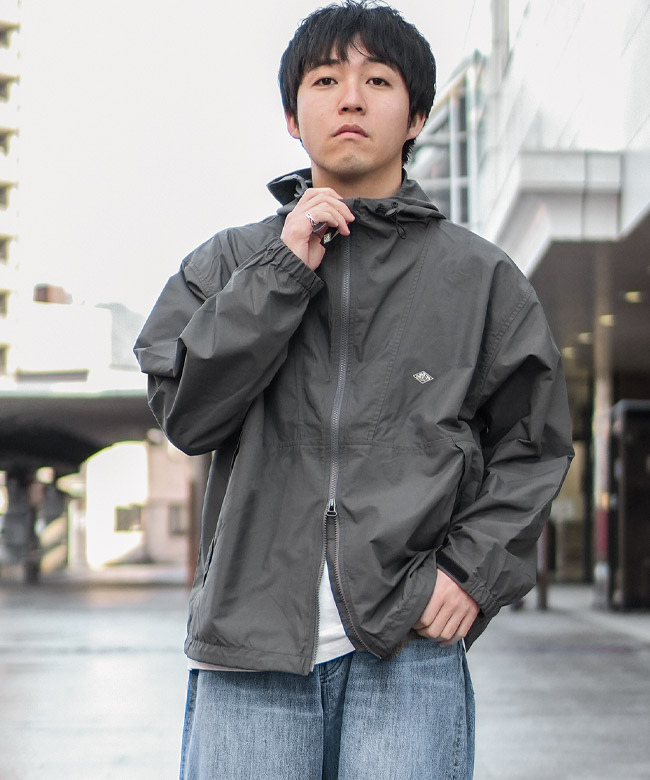 ◇[DT-A0675SNY]DANTON(ダントン) HOODED SHORT JACKET フーデッド