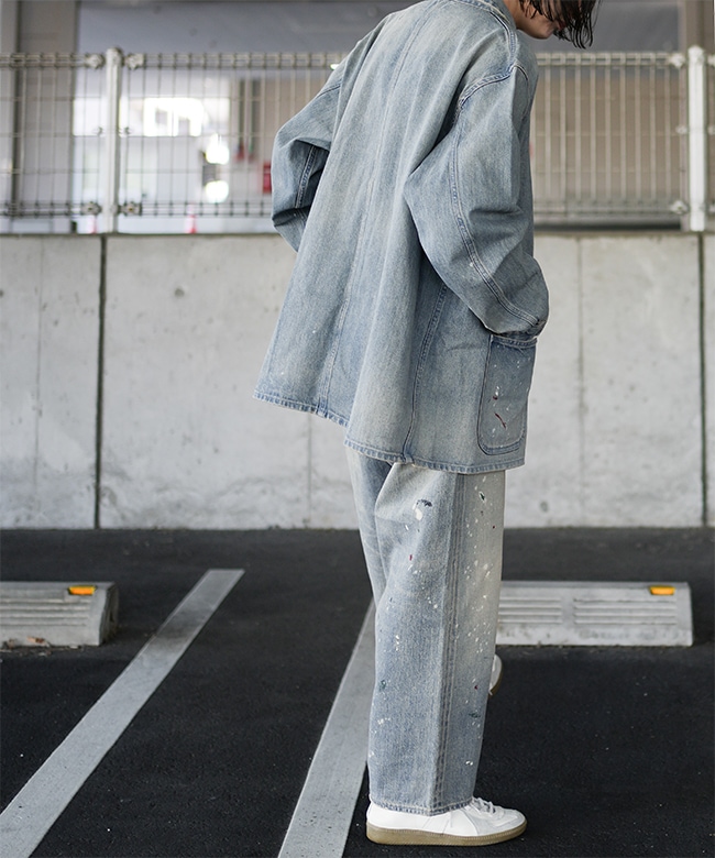 SALE 50%OFF】[PT2201-N]tsuzuli(ツヅリ) EZ DENIM 5P PANTS NARROW