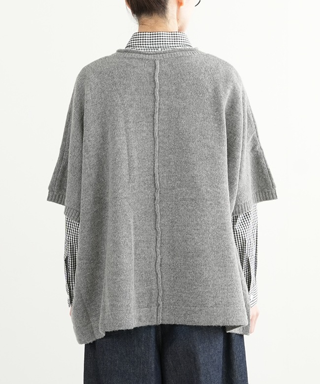 SALE 50%OFF】[8244K-013]grin(グリン) ソフトラムナイロン半袖