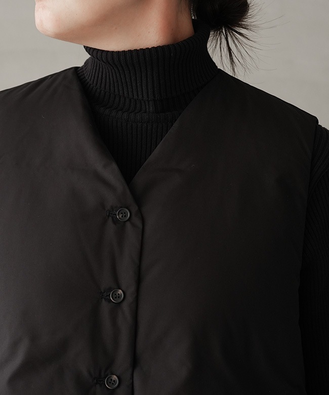 SALE 30%OFF】[3-270066]mizuiro ind(ミズイロインド)ダウンベスト