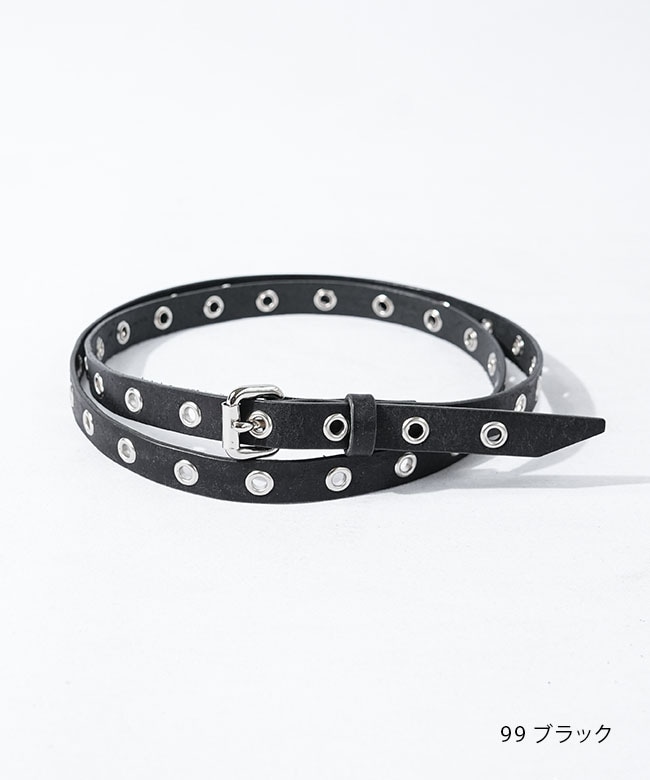 MC1599]MASTER&Co.(マスターアンドコー) ハトメレザーベルト