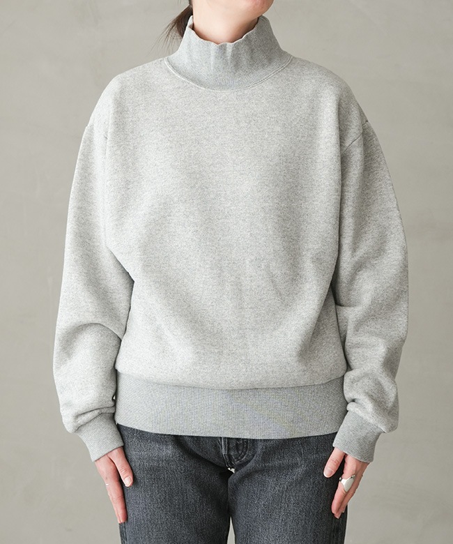 25AMSCU11]THE SHINZONE(ザ シンゾーン) HIGH NECK COMMON SWEATSHIRT